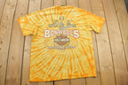 Vintage 2000 Boswell's Harley Davidson Nashville Tennessee Tie Dye Eagle Graphic T-Shirt