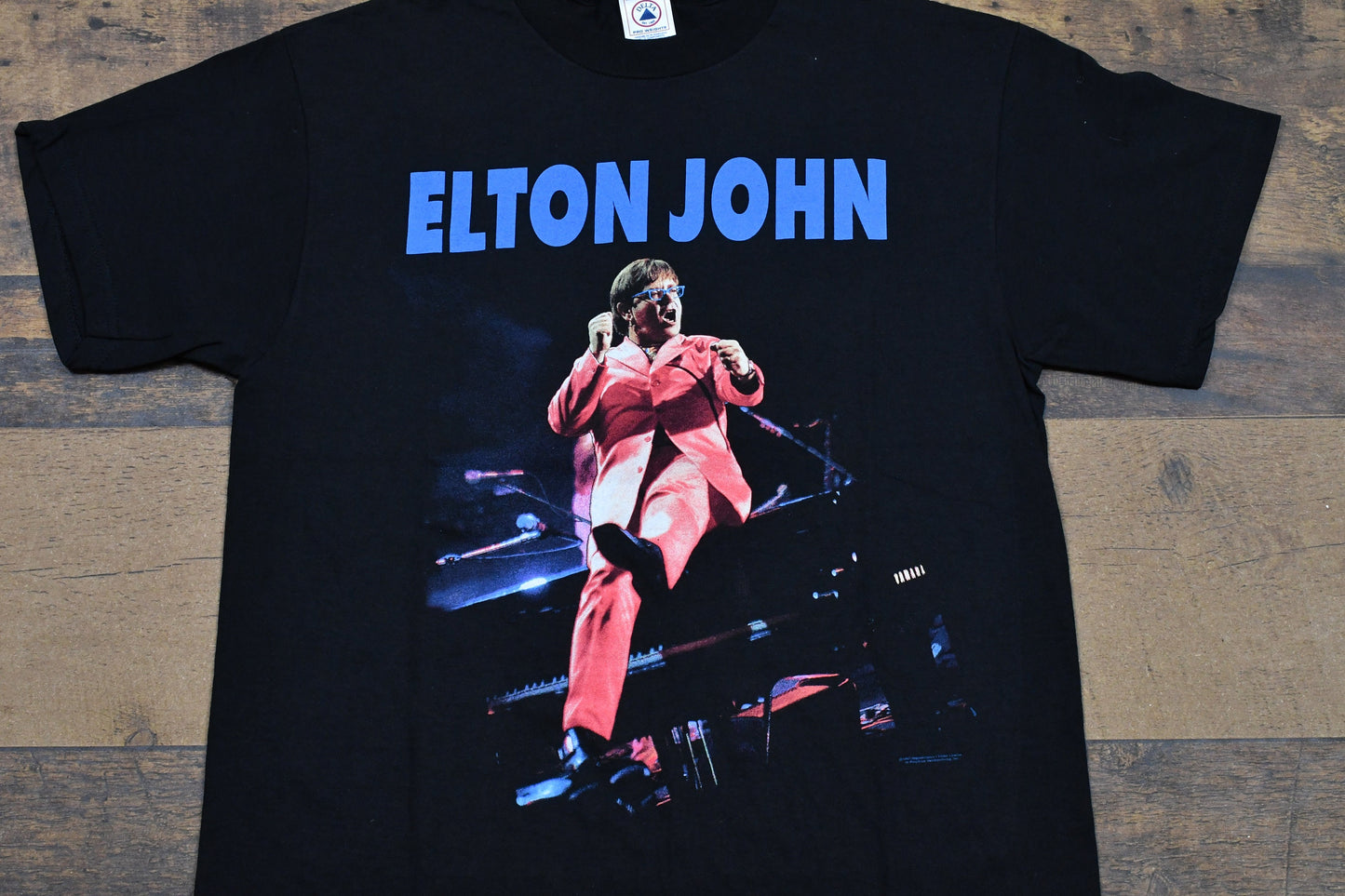 1997 Elton John Solo Tour Vintage Single Stitch T-Shirt / Singer Songwriter Music Promo Graphic / 80s / 90s / Streetwear / Concert Tee