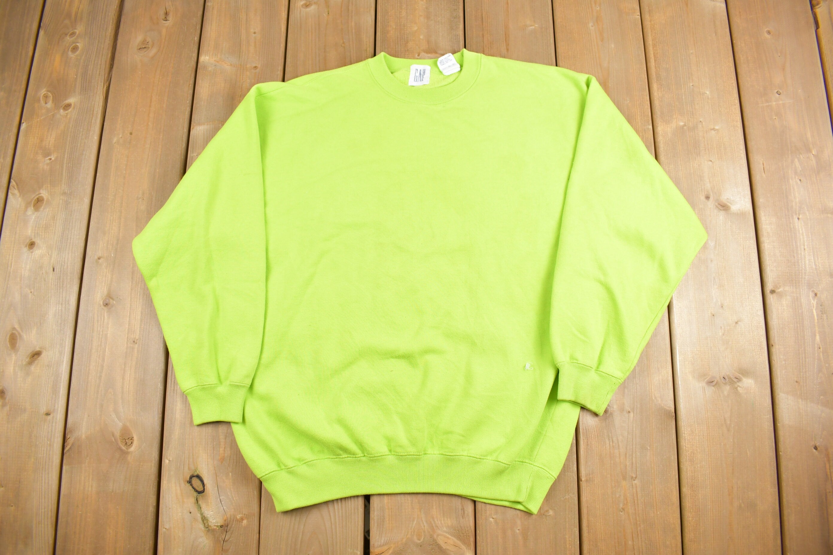 Vintage 1980s Gap Blank Crewneck Sweatshirt