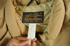 Vintage 1990s Eddie Bauer Beige Goose Down Parka Jacket Adult Small  Outdoor Wear  90s Eddie Bauer  Outdoors Outerwear