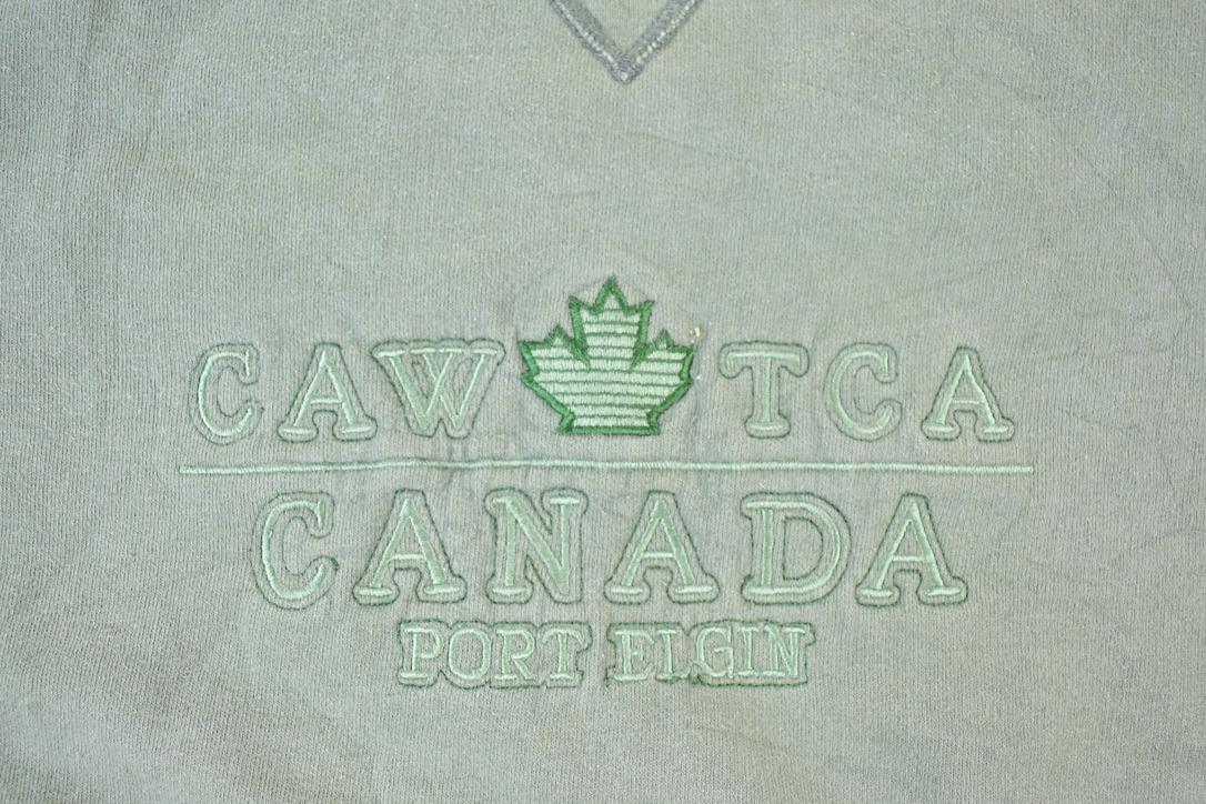 Vintage 1990s Port Elgin CAW Crewneck Sweatshirt