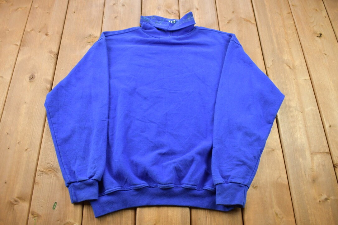 Vintage 1990s Cross Country Skiing Northern Reflections Turtleneck
