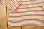 Vintage 1990s Sport Quarter Zip- Striped Sweater