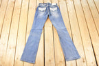 Vintage Deadstock Y2K Grace In LA Bedazzled Low Rise Jeans Women's Size 27 x 32