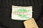 Vintage 1990s Northwest Territory Snow Graphic Knitted Sweater