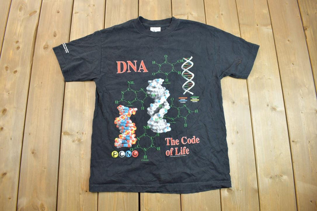 Vintage 1995 DNA The Code Of Life Graphic T-Shirt