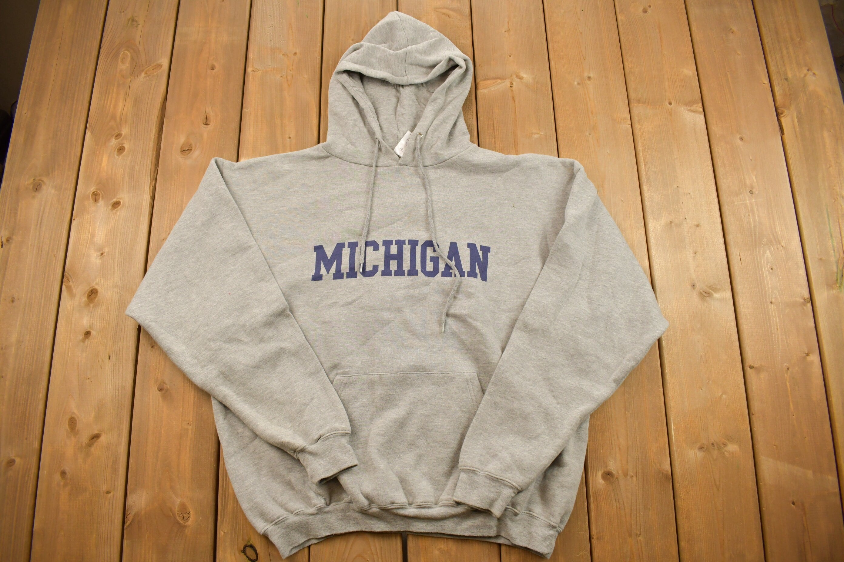 Vintage 1990s Michigan Graphic Hoodie