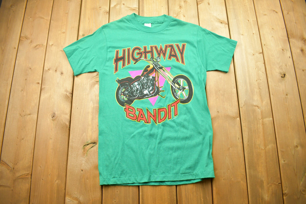 Vintage 1990s Highway Bandit Biker T Shirt