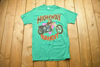 Vintage 1990s Highway Bandit Biker T Shirt