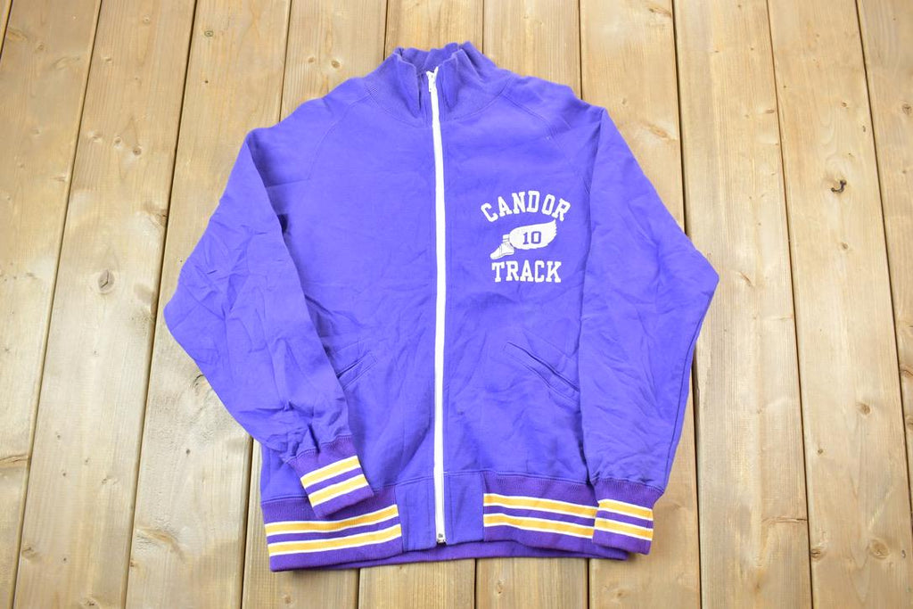 Vintage 1990s Candor Track 10 Cheswick University Collegiate Crewneck
