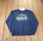 Vintage 1990s Montana Souvenir Travel Crewneck Sweatshirt