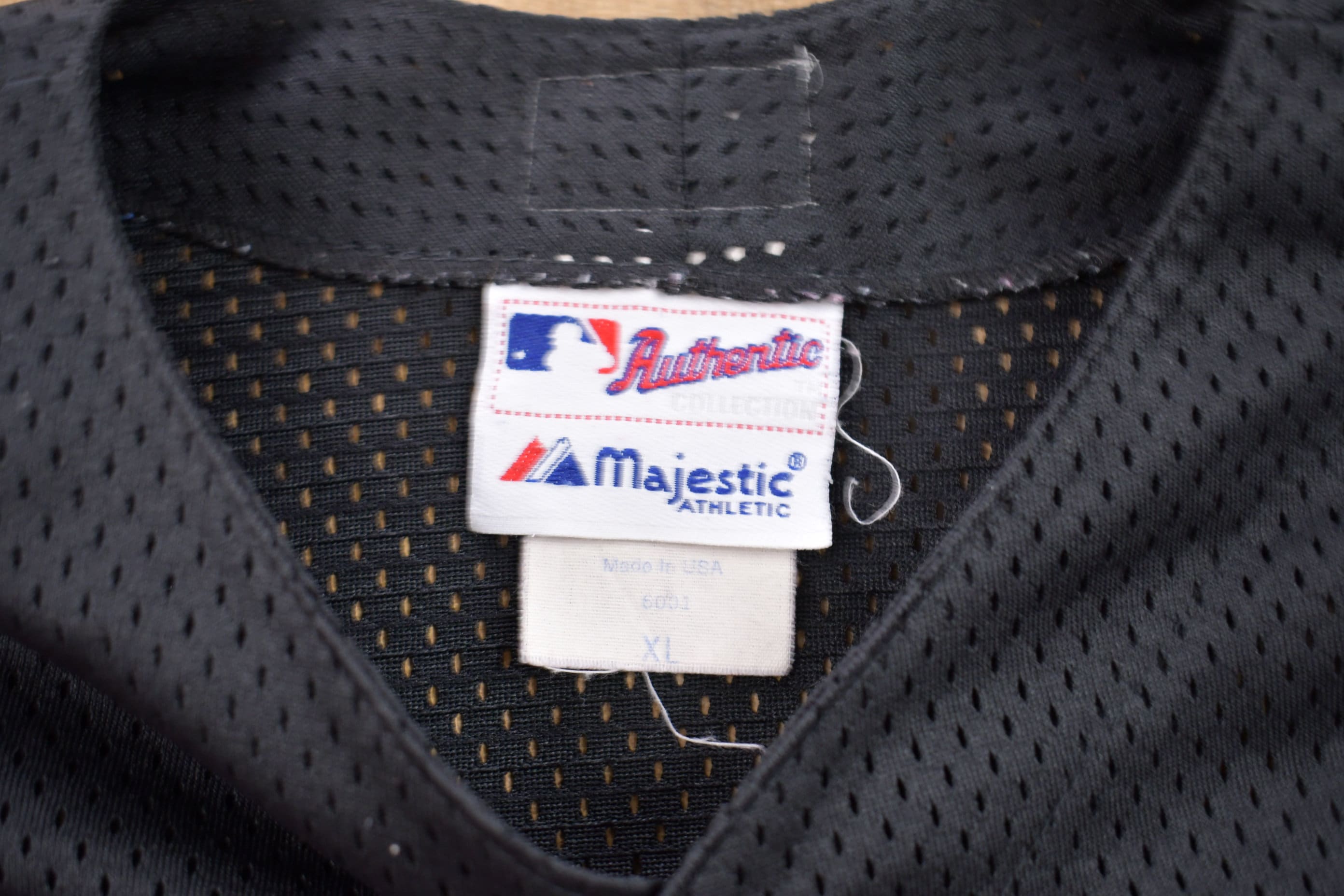1990s Vintage Majestic New York Mets MLB Jersey