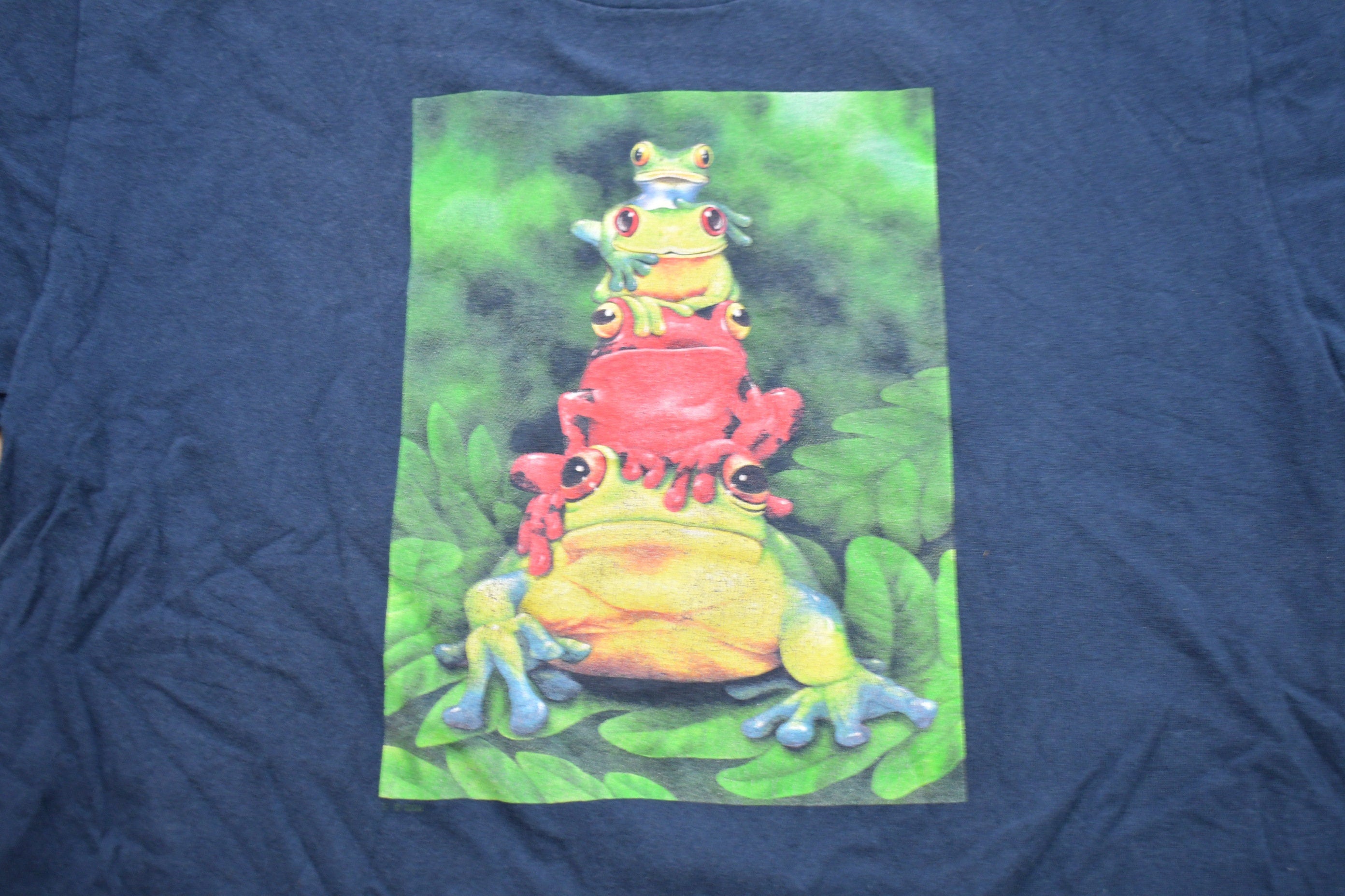 Vintage 1990s Frog Graphic T-Shirt