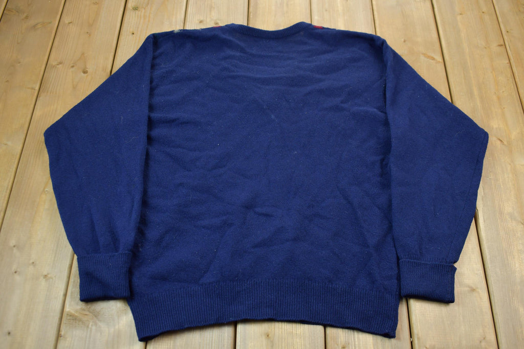 Vintage 1990s LORD JEFF Knit Crewneck Sweater