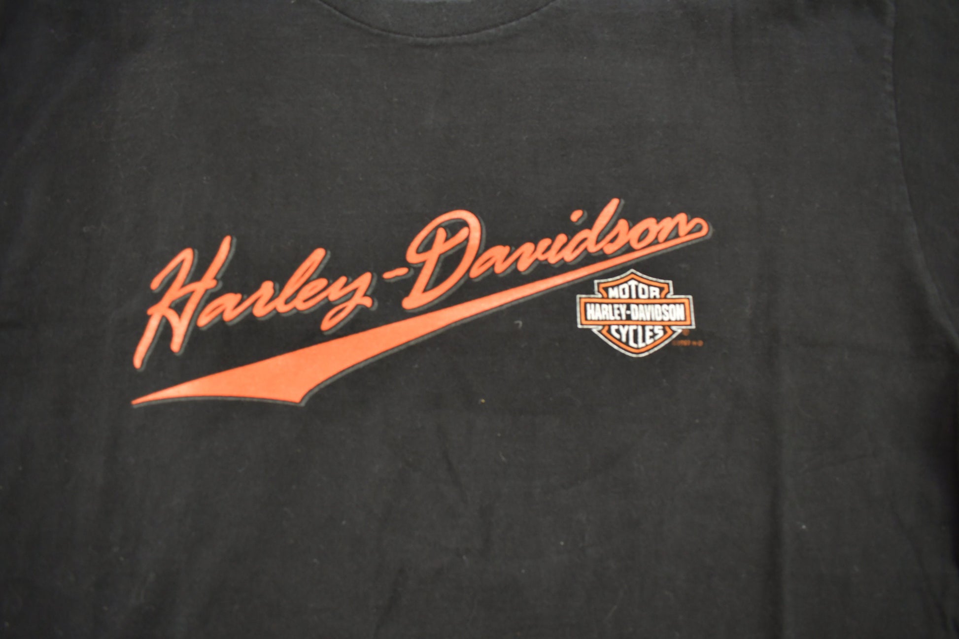Vintage 1997 Harley Davidson Spanky's Harley Store Peterborough Canada T-Shirt