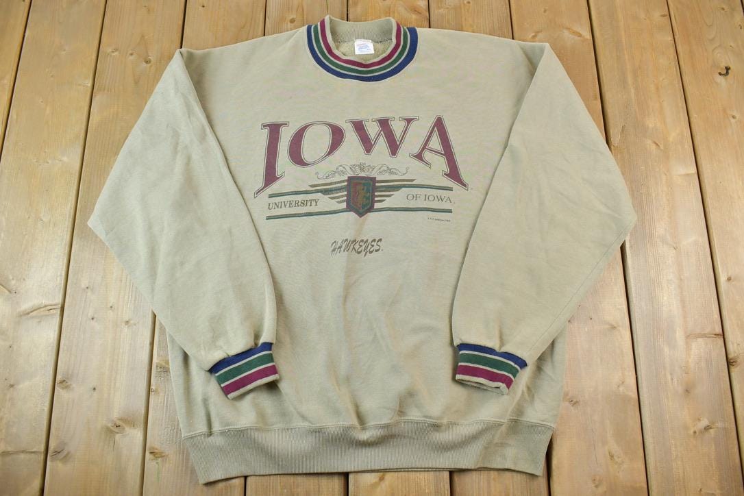 Vintage 1990s Iowa University Collegiate Crewneck