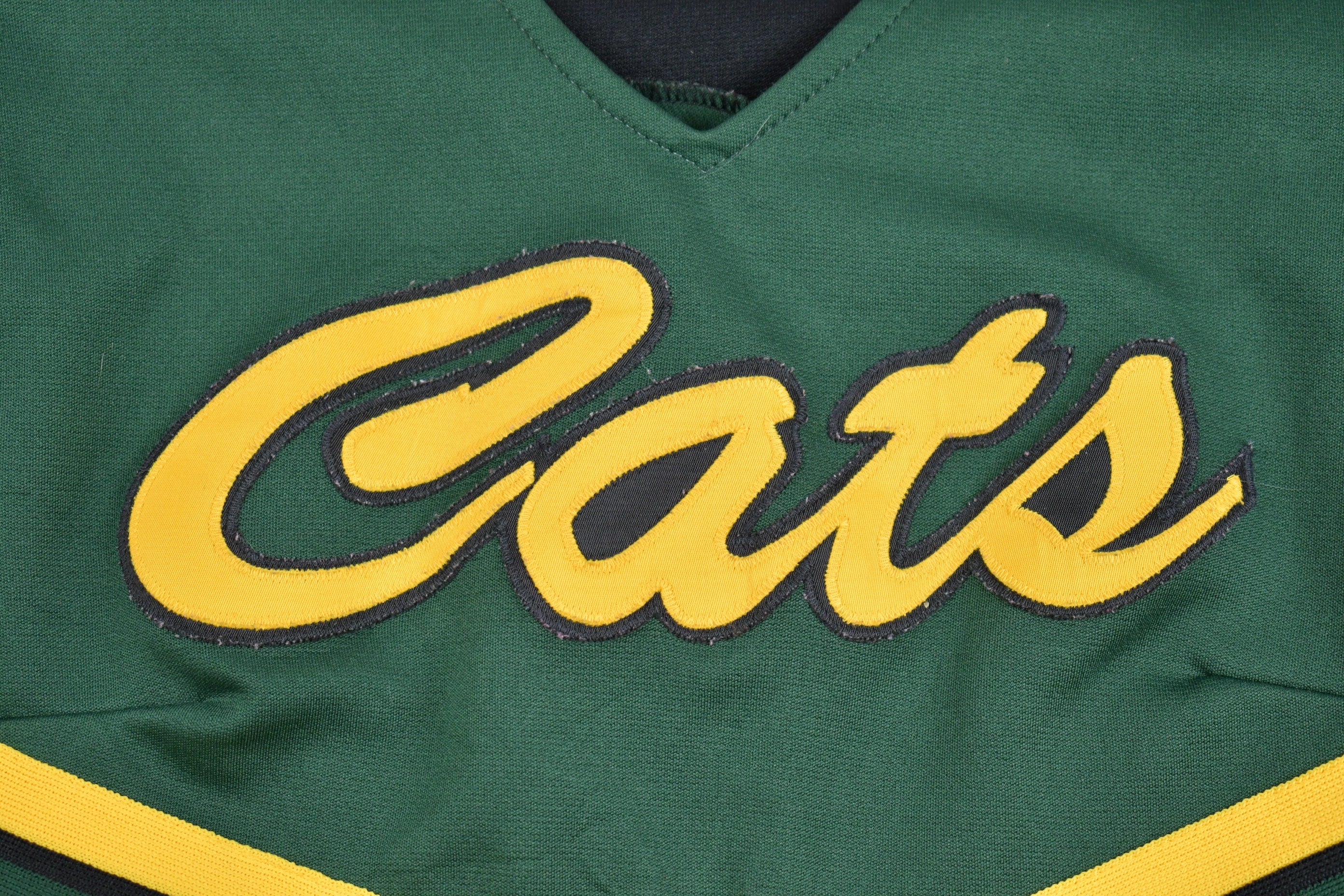 Vintage 1980s Cats Varsity Cheerleading Uniform Jersey