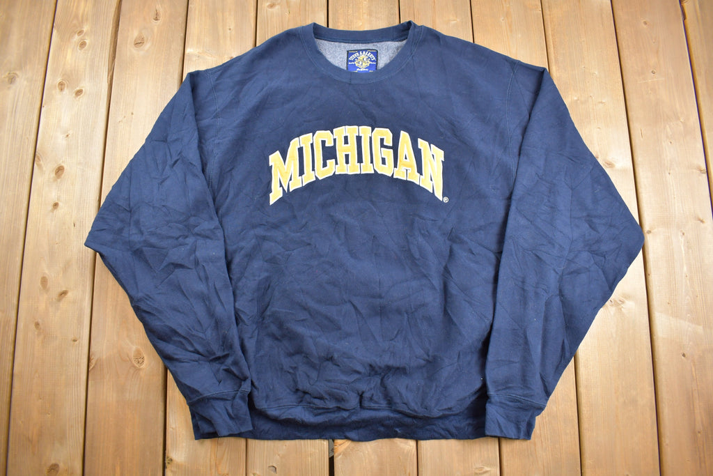 Vintage 1990s University Of Michigan Collegiate Crewneck