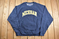 Vintage 1990s University Of Michigan Collegiate Crewneck
