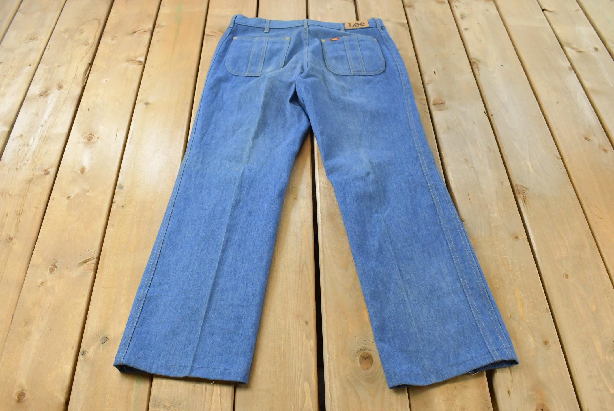Vintage 1970s Lee Denim Jeans Men's 33 x 30