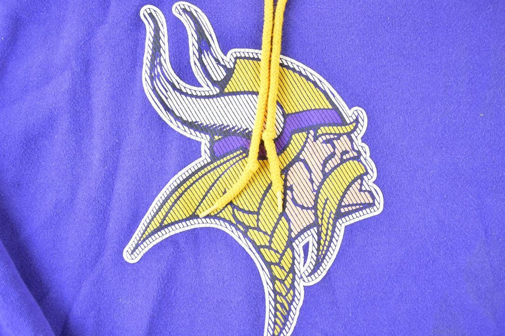 Vintage 1990s Minnesota Vikings NFL Hoodie Sweatshirt