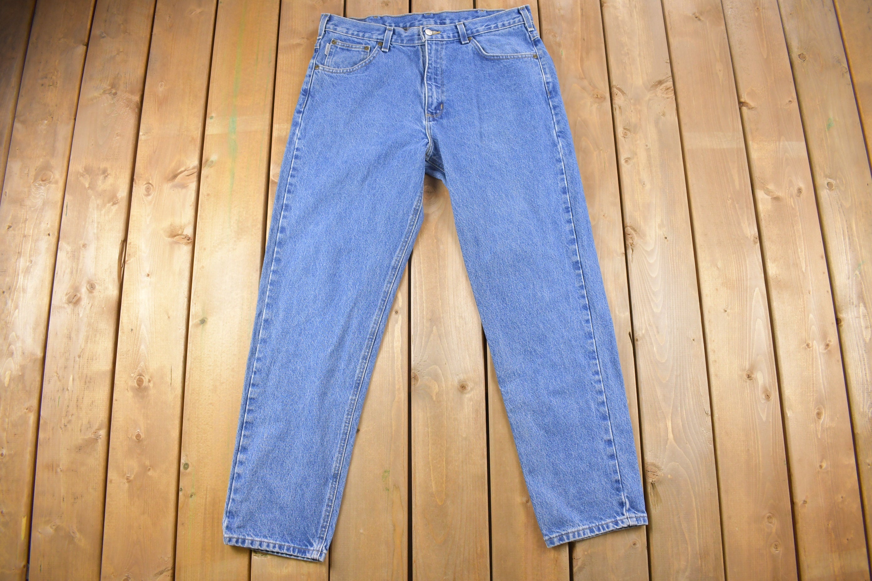 Vintage 1990s Carhartt Distressed Jeans Size 36 x 32