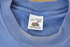 Vintage 1990s Single Stitch Vancouver Island by the Sea Killer Whale Graphic T-Shirt