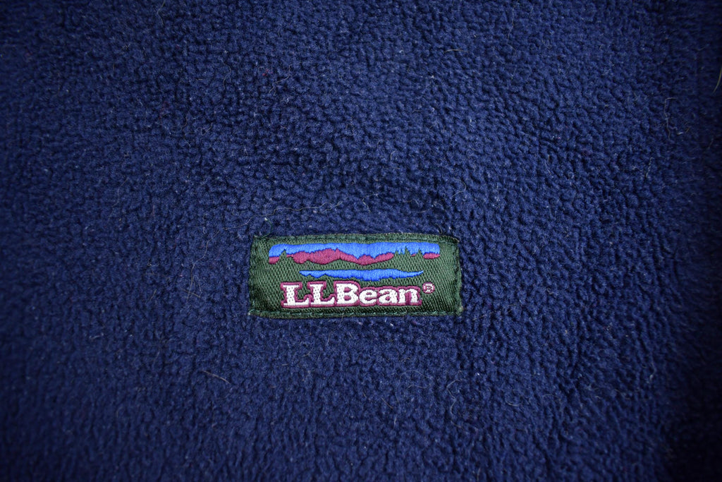 Vintage 1990s L.L Bean Fleece Sweater Made In USA