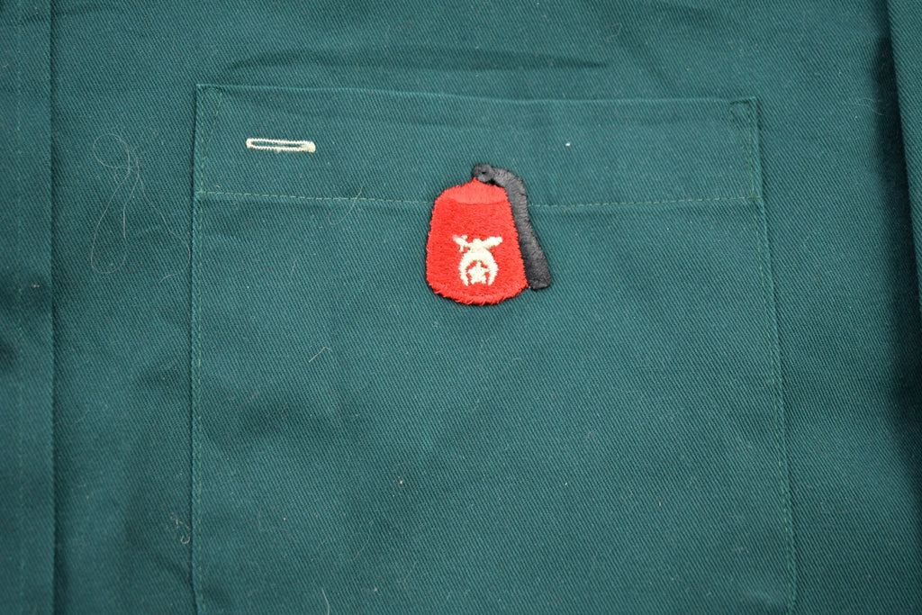 Vintage 1990s Shriners Blank Button Up Shirt