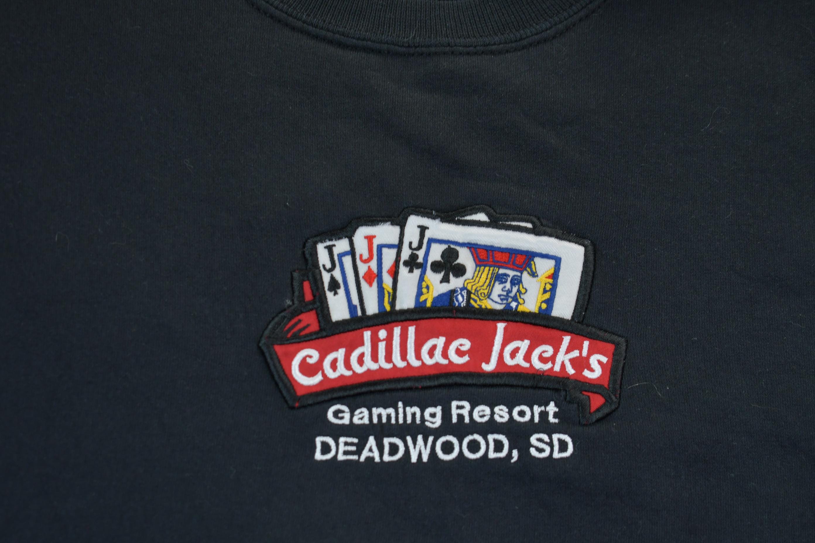 Vintage 1990s Cadillac jack's Souvenir Crewneck Sweatshirt