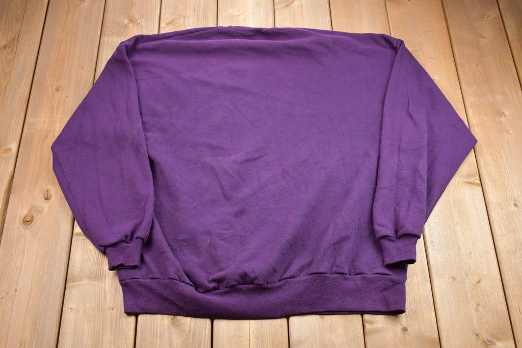 Vintage 1990s Made In USA Basic Crewneck Sweatshirt
