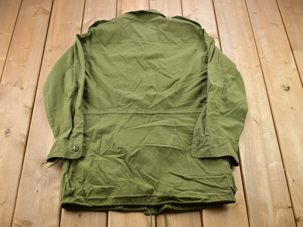 Vintage 1990s Military Field Button Up Shirt