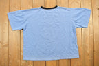 Vintage 1990s Wolf Lika Ponos Hrvatske Theme Graphic T-Shirt