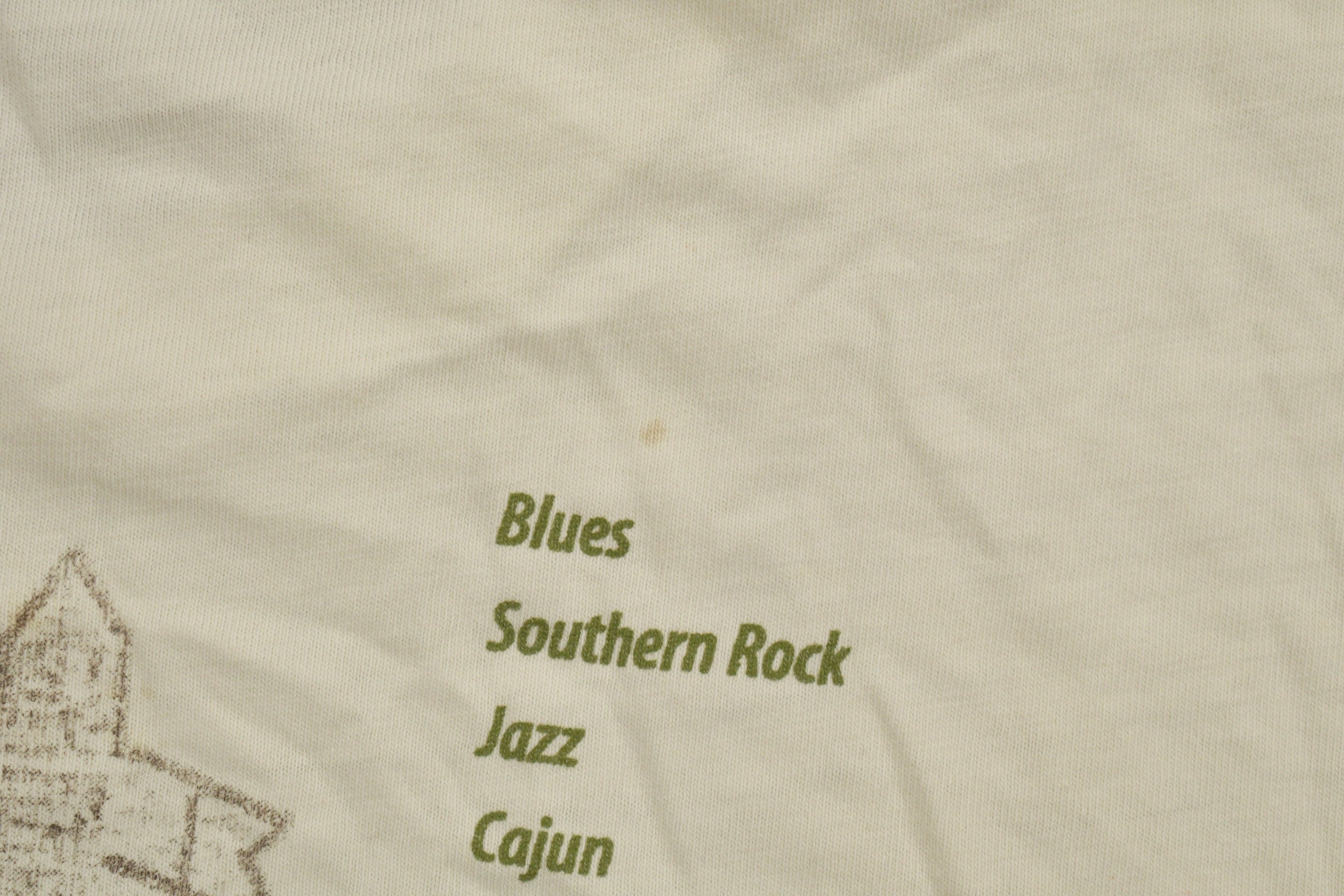 Vintage 1990s American South Music Souvenir T Shirt
