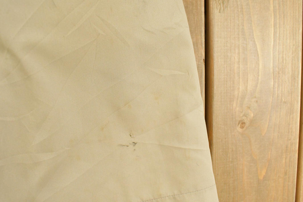Vintage 1990s Hanny's Mens Wear Down Lined Trench Coat Men's Medium