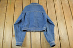 Vintage 1990s Gap Cropped Denim Jean Jacket Women's Medium