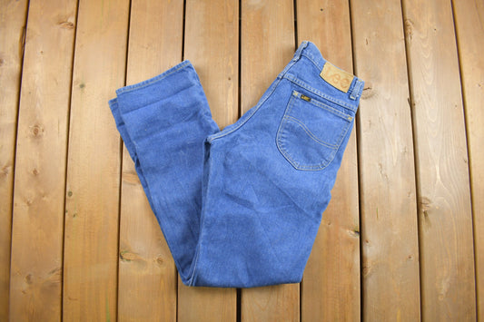 True Vintage 1970's Lee Jeans 29 x 32.5 / Made in USA / Rare 70s Denim / American Vintage / Streetwear Fashion / True Vintage Pants