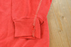Vintage 1960s Blank Red Raglan Crewneck Sweatshirt Mens S