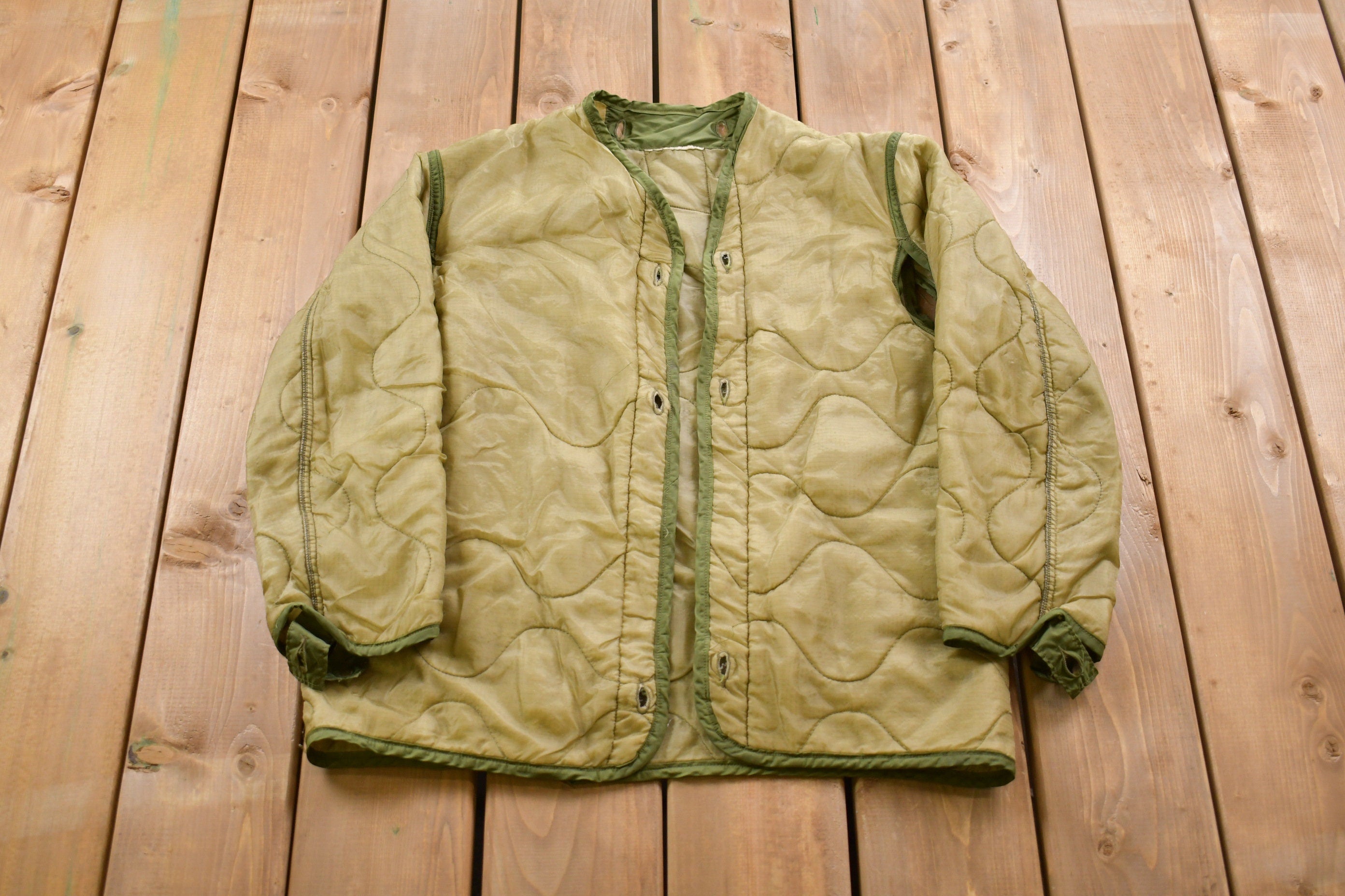 Vintage 1980s Military M65 Liner Jacket