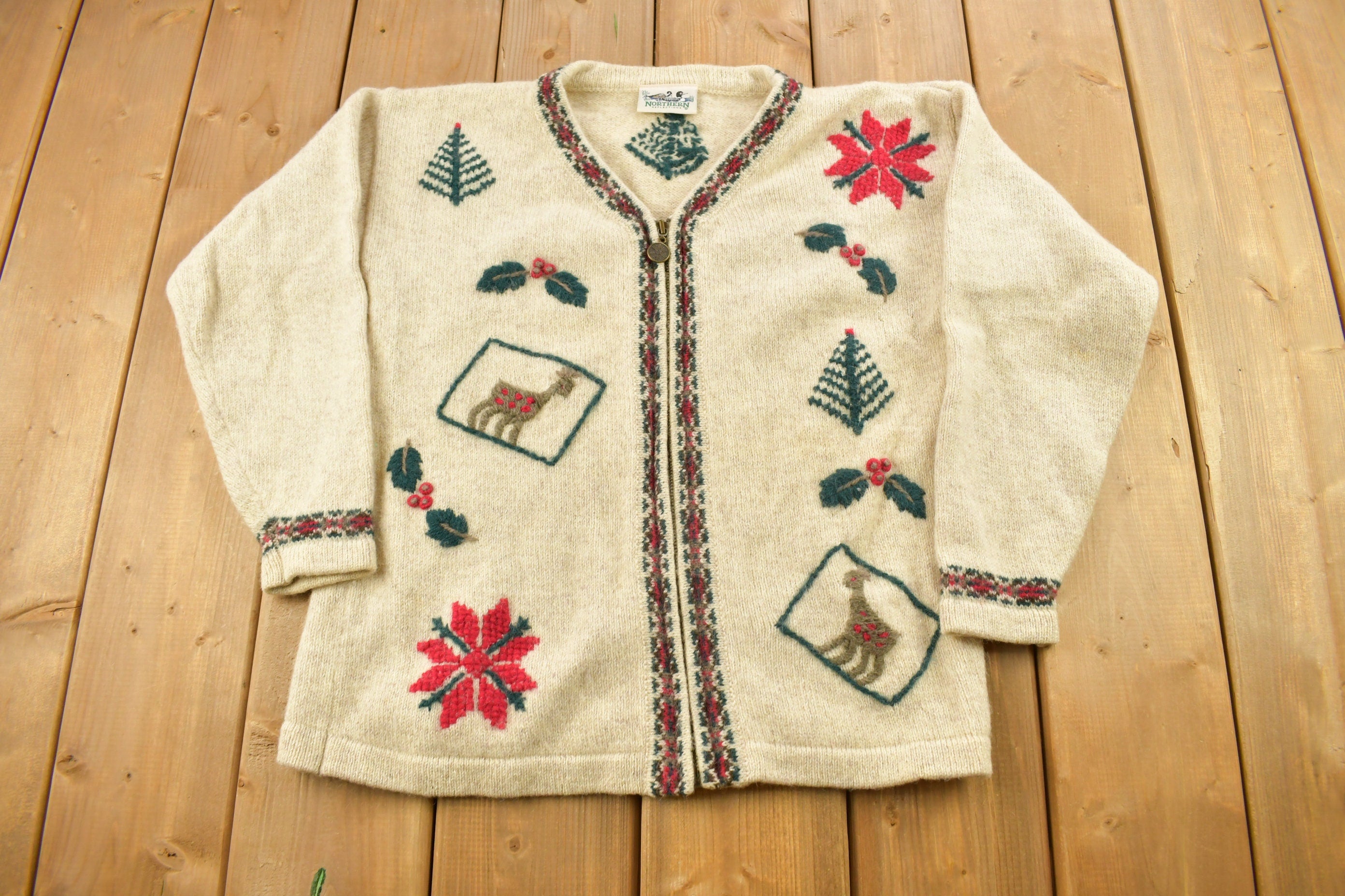 Vintage 1990s Northern Reflections Knitted Cardigan