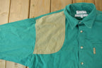 Vintage 1990s Columbia Hunting Button Up Shirt /