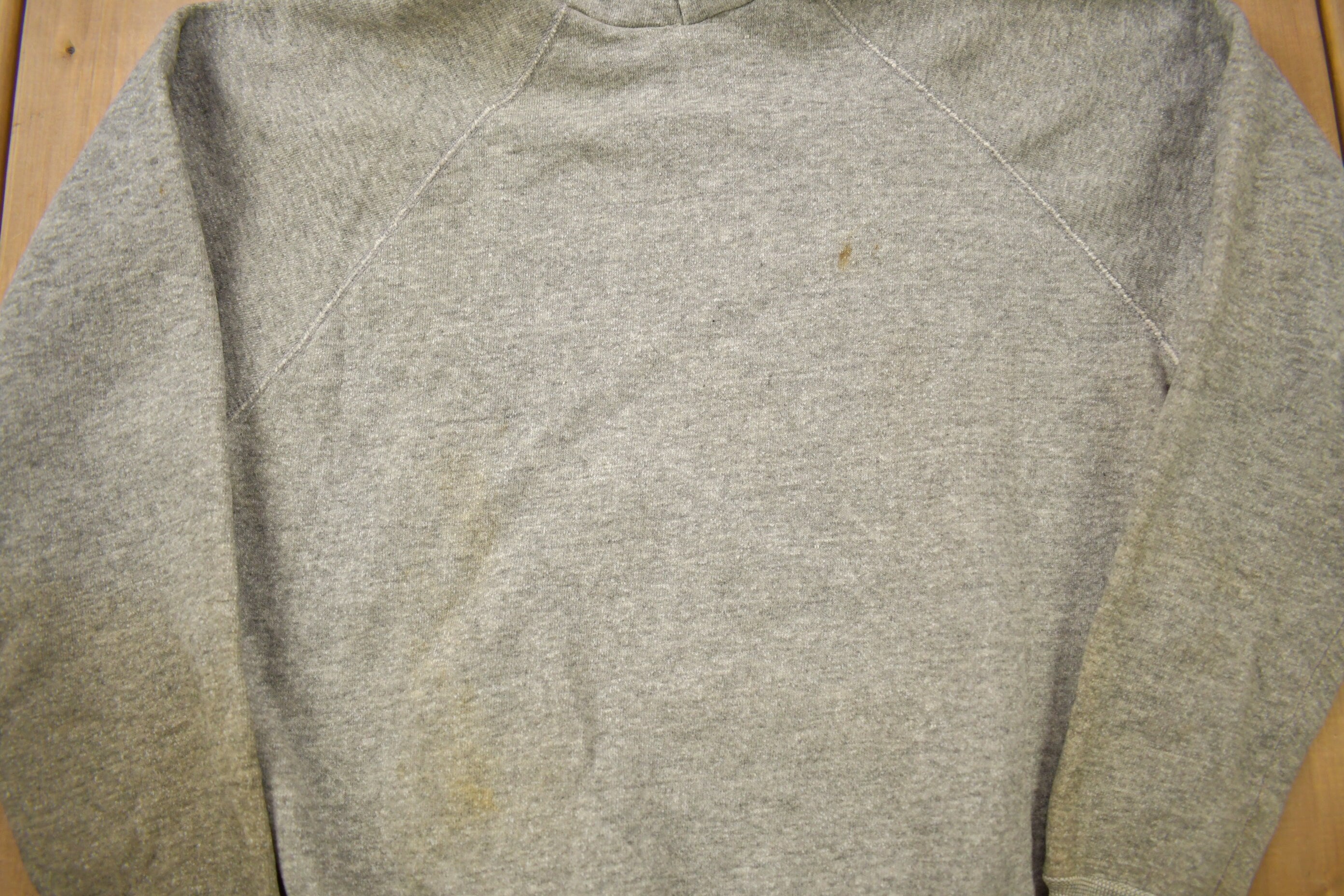 Vintage 1980s Harvard University Collegiate Raglan Hoodie
