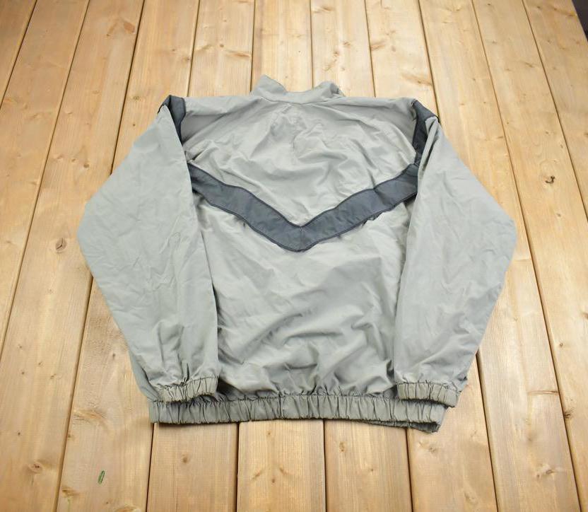 Vintage 1990s ARMY Embroidered Windbreaker Jacket