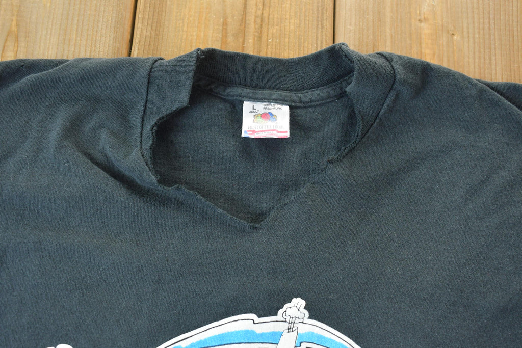 Vintage 1990s Flintstones Single Stitch Cutoff Graphic T-Shirt Made In USA