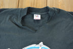 Vintage 1990s Flintstones Single Stitch Cutoff Graphic T-Shirt Made In USA