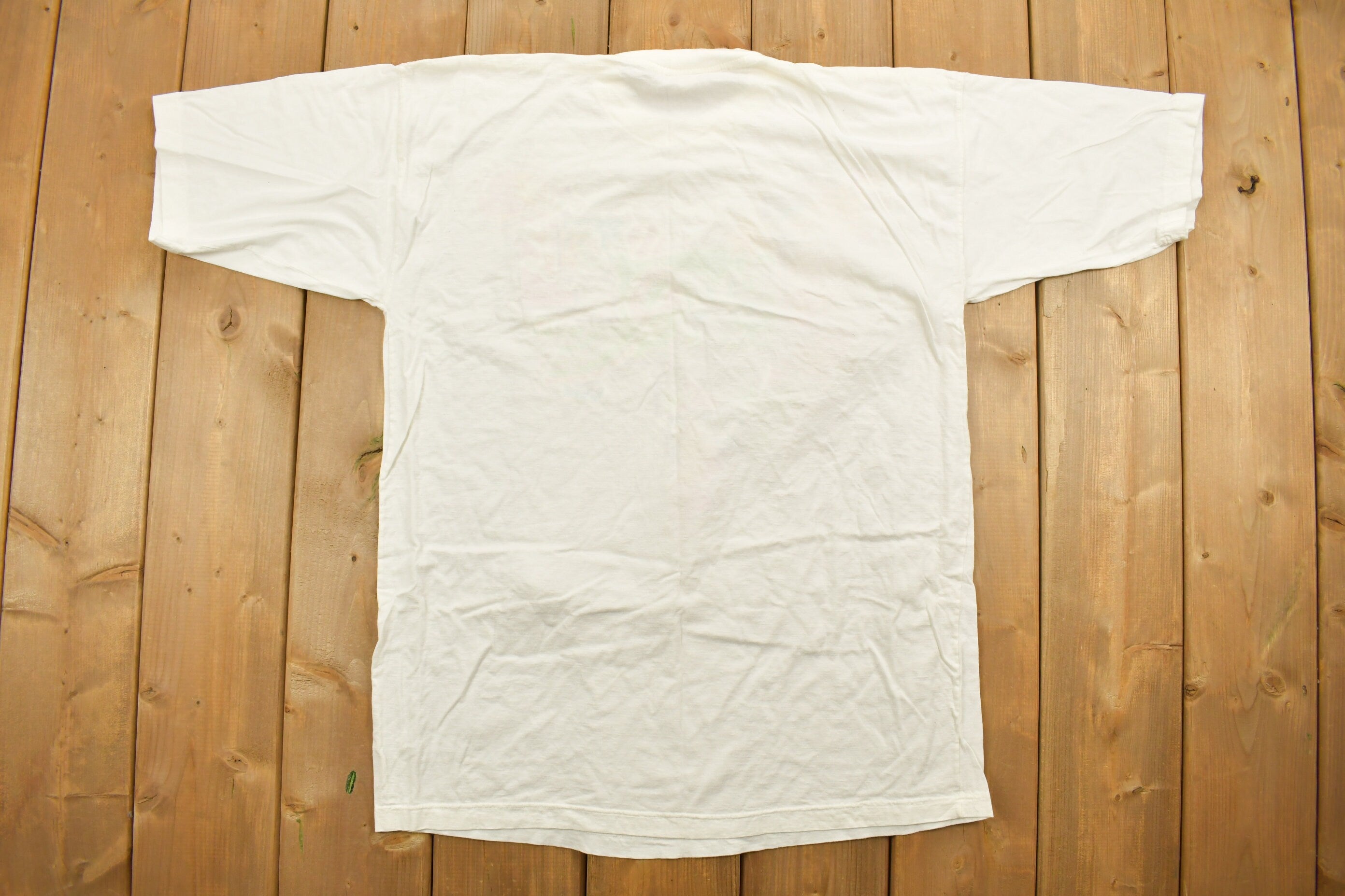 Vintage 1990s Abstract Braemar Floral Graphic T-Shirt