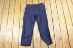 Vintage 1980s Navy Work Pants