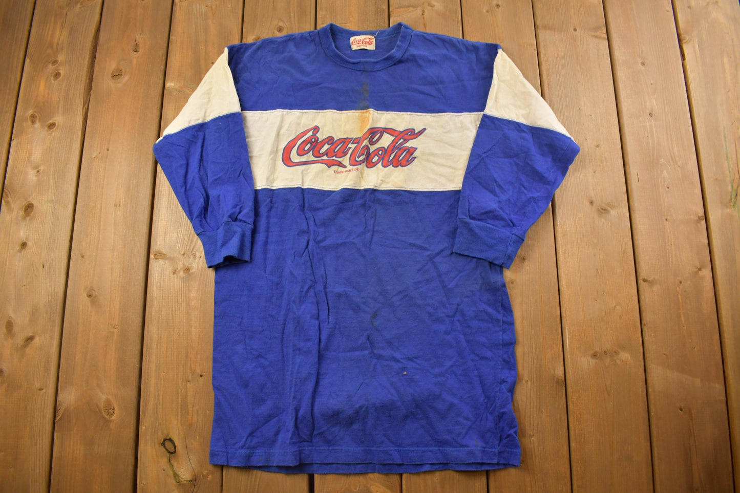 Vintage 1980s Coca Cola Graphic T Shirt / Vintage T Shirt / Streetwear / Graphic Tee / Vintage Coca Cola / Brand Tee / 80s