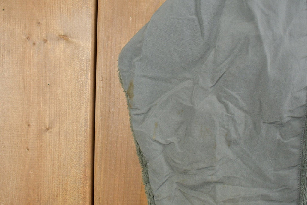 Vintage 1990s Cold Weather Fleece Zip Up Sweater