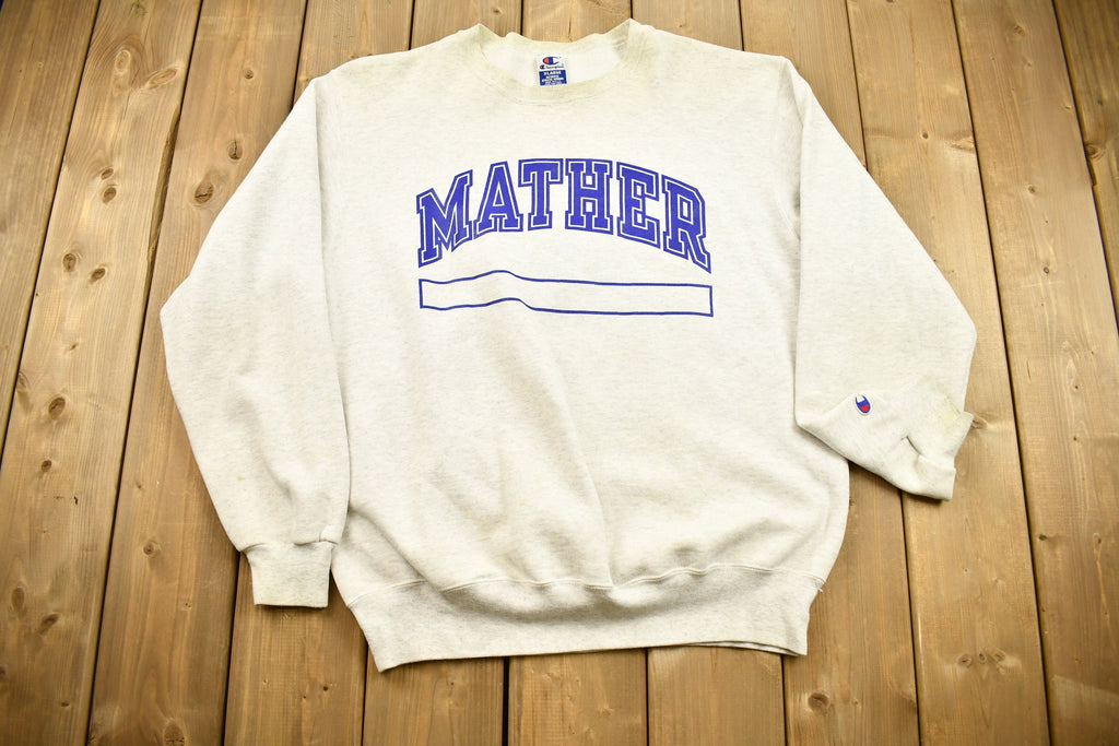 Vintage 1990s Mather Champion Crewneck Sweater
